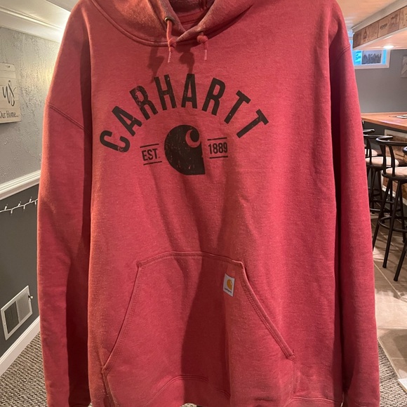 Carhartt Other - Carhartt Men's Brick Red Hoodie